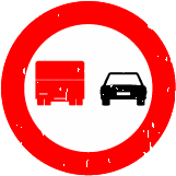 R-306 · 禁止货车超车