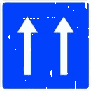 S-11a · سواره‌رو یک‌طرفه دوخطه