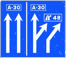 S-260 · اعلام پیشاپیش خط‌های عبور