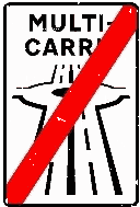 S-2b · پایان راه چندخطه